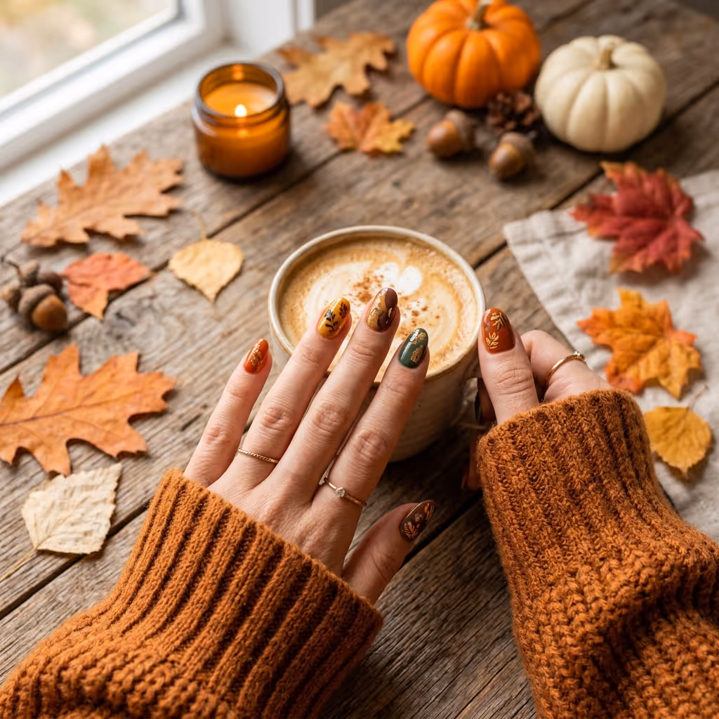 Falling for Autumn: Cozy Nail Art Trends for the Season