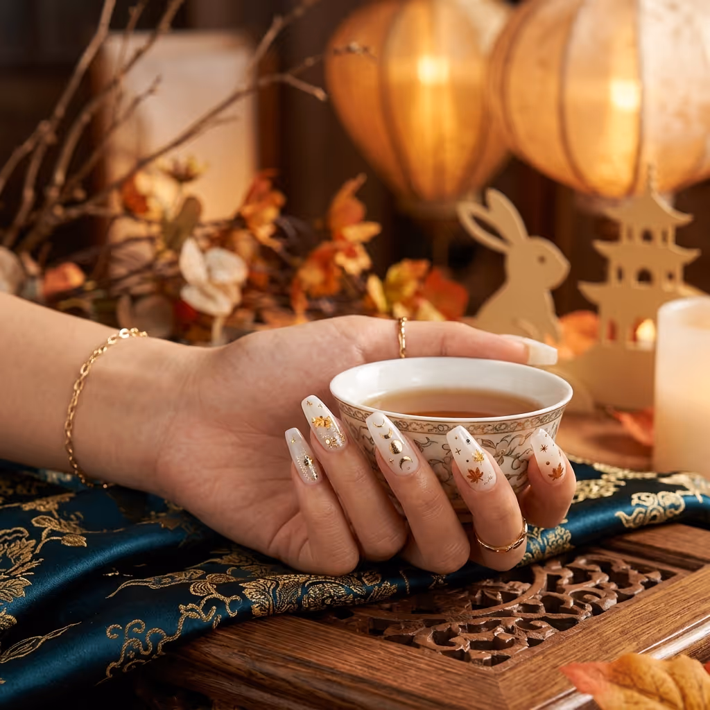Embrace the Magic: Mid-Autumn Festival Nail Art Trends