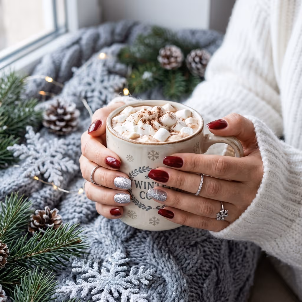 Sparkle Through the Season: Winter Nail Art Trends